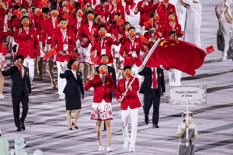 东京奥运会开幕式中国第几个出场的相关图片