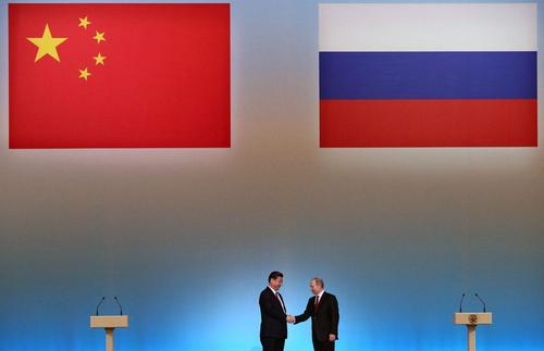 中国对俄罗斯的相关图片